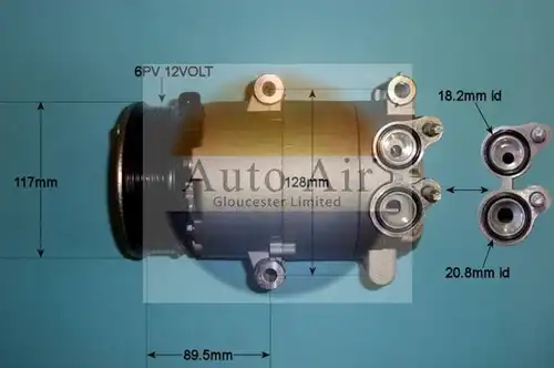 компресор за климатик AUTO AIR GLOUCESTER 14-1047P