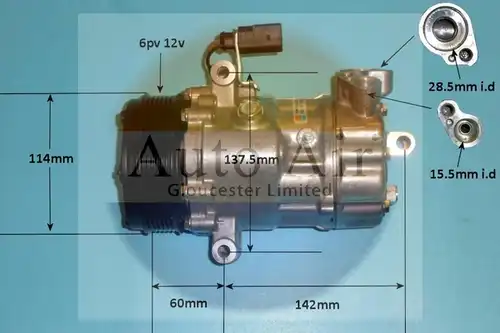 компресор за климатик AUTO AIR GLOUCESTER 14-1057P