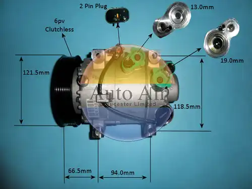 компресор за климатик AUTO AIR GLOUCESTER 14-1071