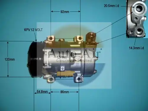 компресор за климатик AUTO AIR GLOUCESTER 14-1248P