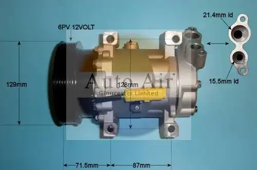 компресор за климатик AUTO AIR GLOUCESTER 14-1452P