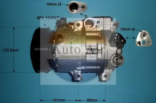 компресор за климатик AUTO AIR GLOUCESTER 14-1513