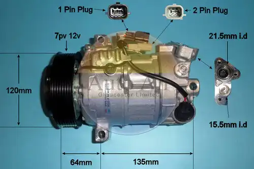 компресор за климатик AUTO AIR GLOUCESTER 14-1814P