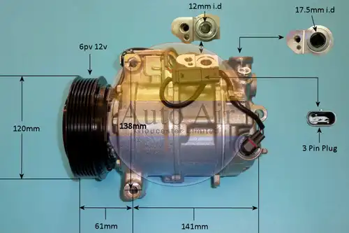 компресор за климатик AUTO AIR GLOUCESTER 14-1815P