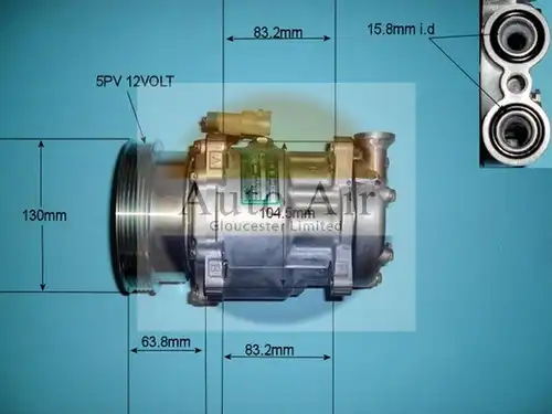 компресор за климатик AUTO AIR GLOUCESTER 14-1855