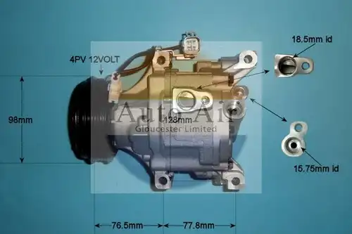 компресор за климатик AUTO AIR GLOUCESTER 14-2072P