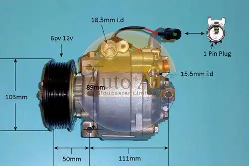 компресор за климатик AUTO AIR GLOUCESTER 14-2093P