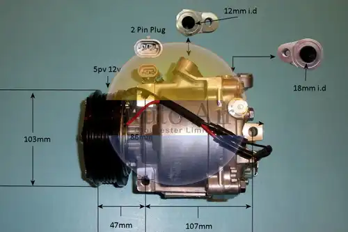 компресор за климатик AUTO AIR GLOUCESTER 14-2094P