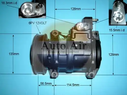 компресор за климатик AUTO AIR GLOUCESTER 14-3040R