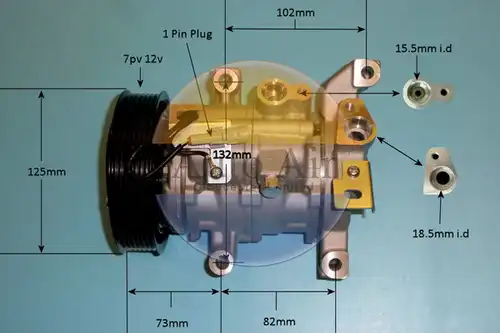 компресор за климатик AUTO AIR GLOUCESTER 14-4447P