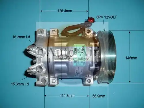 компресор за климатик AUTO AIR GLOUCESTER 14-4851