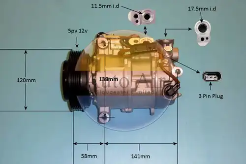 компресор за климатик AUTO AIR GLOUCESTER 14-5973P