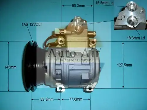 компресор за климатик AUTO AIR GLOUCESTER 14-7422