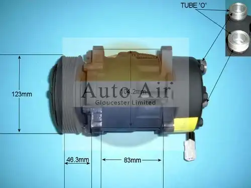 компресор за климатик AUTO AIR GLOUCESTER 14-7485R