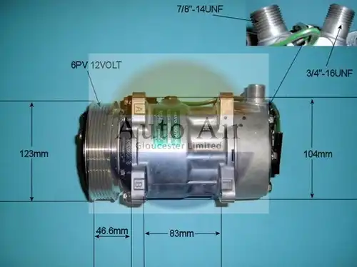 компресор за климатик AUTO AIR GLOUCESTER 14-7554