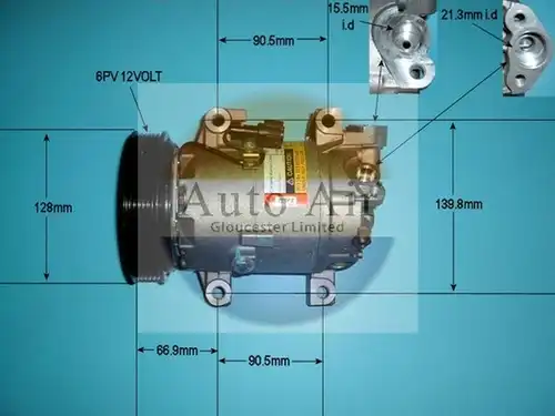 компресор за климатик AUTO AIR GLOUCESTER 14-8720