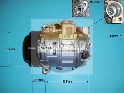 компресор за климатик AUTO AIR GLOUCESTER 14-9665