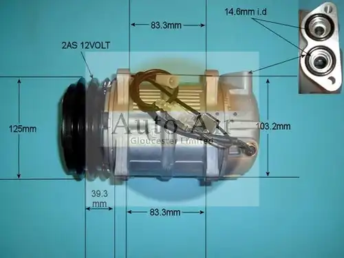 компресор за климатик AUTO AIR GLOUCESTER 14-9683