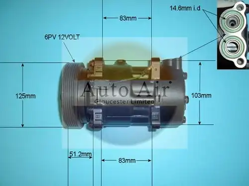 компресор за климатик AUTO AIR GLOUCESTER 14-9686R