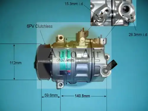 компресор за климатик AUTO AIR GLOUCESTER 14-9698