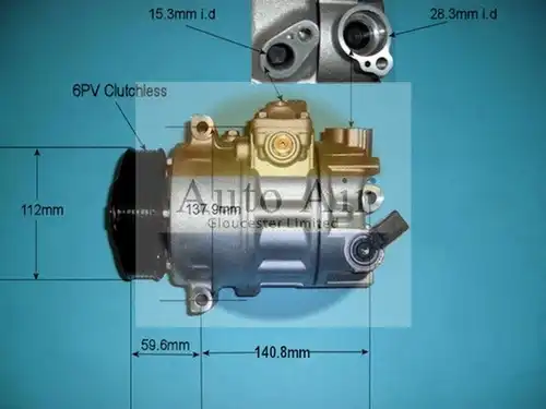 компресор за климатик AUTO AIR GLOUCESTER 14-9698P