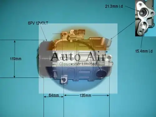 компресор за климатик AUTO AIR GLOUCESTER 14-9732