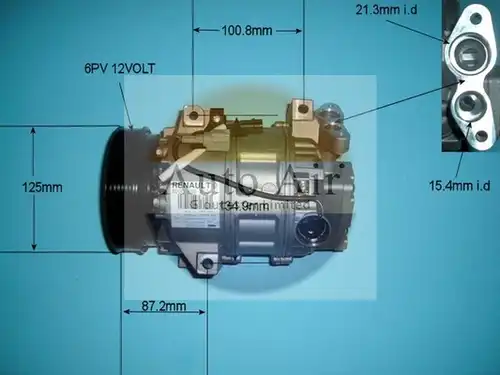 компресор за климатик AUTO AIR GLOUCESTER 14-9733