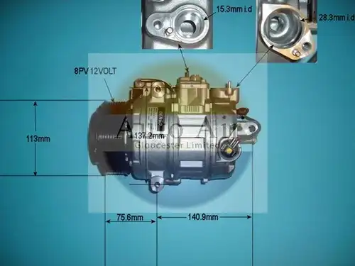 компресор за климатик AUTO AIR GLOUCESTER 14-9754