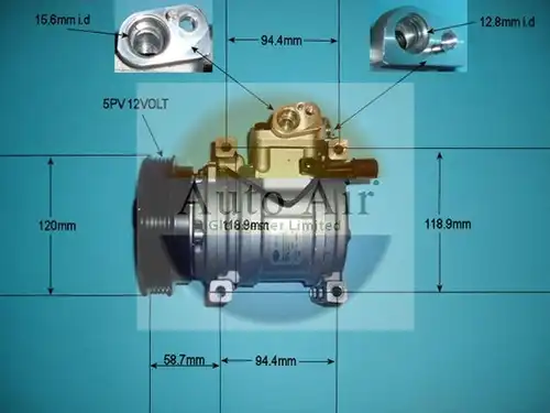 компресор за климатик AUTO AIR GLOUCESTER 14-9774