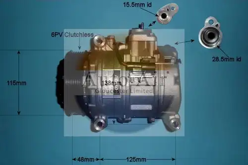 компресор за климатик AUTO AIR GLOUCESTER 14-9778