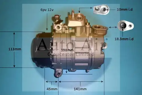 компресор за климатик AUTO AIR GLOUCESTER 14-9790P