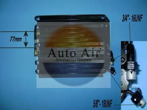 кондензатор, климатизация AUTO AIR GLOUCESTER 16-1258