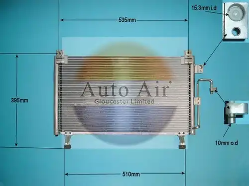 кондензатор, климатизация AUTO AIR GLOUCESTER 16-1988