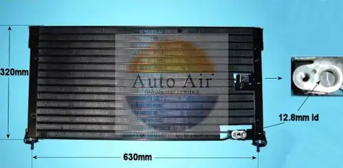 кондензатор, климатизация AUTO AIR GLOUCESTER 16-5264