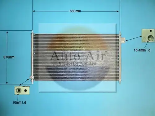 кондензатор, климатизация AUTO AIR GLOUCESTER 16-5265