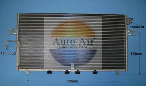 кондензатор, климатизация AUTO AIR GLOUCESTER 16-6103