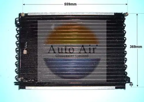 кондензатор, климатизация AUTO AIR GLOUCESTER 16-6535