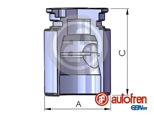 бутало, спирачен апарат AUTOFREN SEINSA D025221