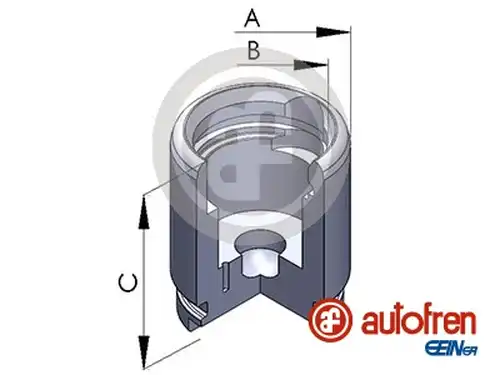 бутало, спирачен апарат AUTOFREN SEINSA D025257