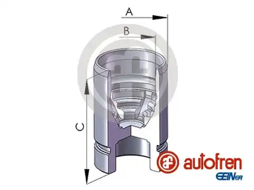 бутало, спирачен апарат AUTOFREN SEINSA D025522