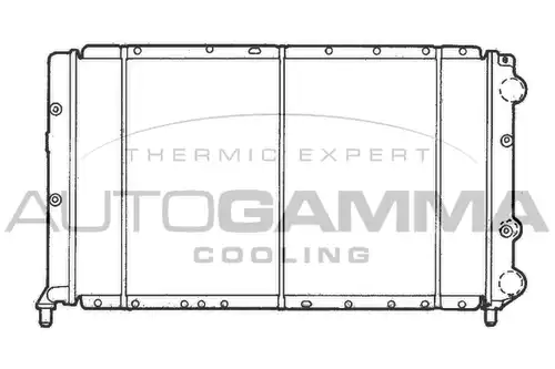 воден радиатор AUTOGAMMA 100457
