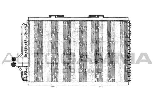 кондензатор, климатизация AUTOGAMMA 101757