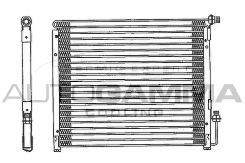кондензатор, климатизация AUTOGAMMA 101761