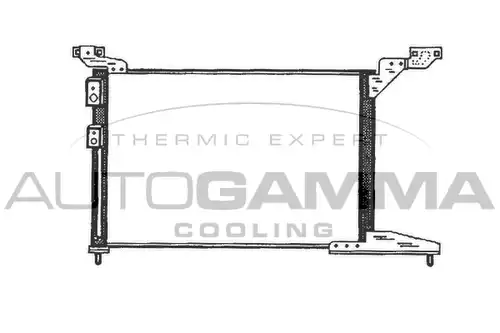 кондензатор, климатизация AUTOGAMMA 102771