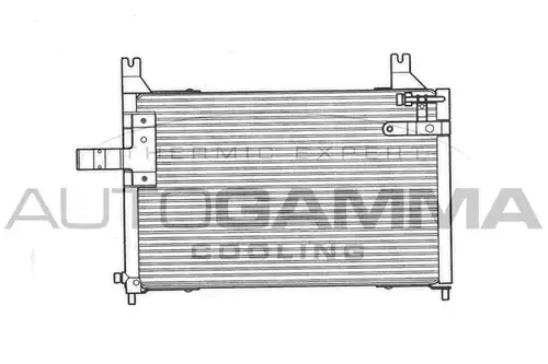 кондензатор, климатизация AUTOGAMMA 103286