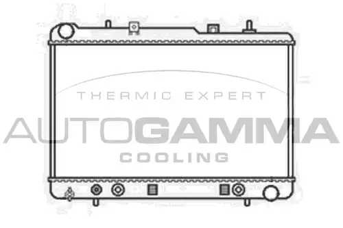 воден радиатор AUTOGAMMA 104131
