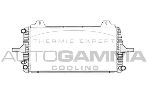 воден радиатор AUTOGAMMA 104172