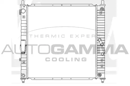 воден радиатор AUTOGAMMA 104865
