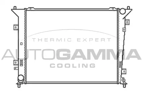 воден радиатор AUTOGAMMA 105413