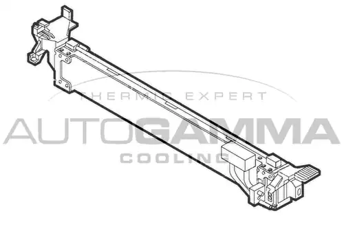 маслен радиатор, двигателно масло AUTOGAMMA 107472